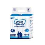 AVM Super dry Comfort Medium-10 pcs/Pack(PACK OF 1) | Adult disposable briefs | Adult urine pads