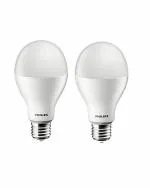 PHILIPS Energy Efficient E27 White LED Bulb - 20 Watt (Pack of 2)