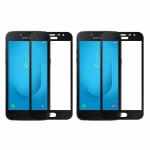 Kite Digital Samsung J2 (2018) 5D Black Premium Tempered Glass Screen Protector Slim 9H Hard 2.5D(Combo Offer)