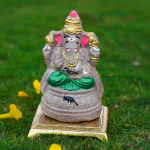 PUJA N PUJARI ECO FRIENDLY SHAKU CHAKA GANESH 6 INCH