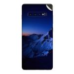 GADGETSWRAP Printed Vinyl Skin Sticker for Samsung Galaxy S10 Plus - snowy mountain peaks 5