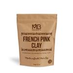 MB Herbals French Pink Clay 100g for soap and shampoo formulations