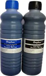 Daytone Fountain Pen Ink 500 Ml. Royal Blue & Black Twin Pack