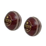 CW Garrison Leather Ball 4 Piece Cricket Season Ball Pack of 2 II Senior Cork Balls Set of 2
