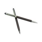 Auteur HERA Brown Metal Blue Ink Ballpoint Pen & Luxury Gel Roller Pen (Pack Of 2)