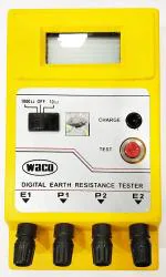 WACO Digital Earth Resistance Tester with Kit (Multicolour)