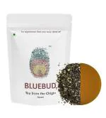 BLUEBUD Tea | Kesar [Saffron] Chai | Premium Assam CTC Tea with Natural Spices - 200g [100 Cups]