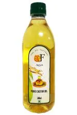 The Oil Factory Cold Pressed 100% Pure Castor Oil - 500 Ml pack of 1