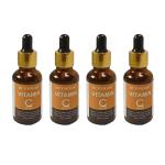 Buymoor Vitamin C Face Serum For Glowing Skin | Highly Stable & Effective Skin Brightening Vit C Serum For Women & Men 120 Ml (Pack Of 4)