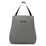 WELLGIVER Car Seat Backrest Cushion | Ergonomic Back Support Pillow for Comfortable Driving | Made with High-Density Memory Foam | Shape: Wedge | Size 17X14X3 Inch (Grey, Memory Foam)