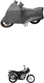 RONISH Two Wheeler Cover for Bajaj (Boxer BM 150, Grey)