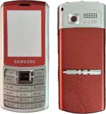 Imbi Samsung S3310 Red Plastic Replacement Front And Back Panel (Set Of 1)