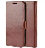 Beingstylish Brown Leather Flip Back Cover Case For Honor 20I