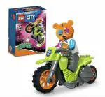Jaiman Toys LEGO City Bear Stunt Bike 60356 Building Toy Set (10 Pieces), Multi Color