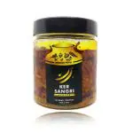 MASALA POTLI Homemade Rajasthani Spicy & Tangy Kair Sangri Achaar & Spoon | Shrub Berry & Beans Pickles (Rajasthani Ker Sangri, 250 Grams)