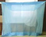 Iblay Blue Double Bed Mosquito Net - 10 x 6.5 ft