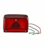 Road Religion Red Plastic Tail Lamp Set For Royal Enfield Standard 350