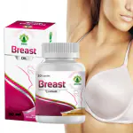 EIBHC 100% Herbal & Ayurvedic Breast Massage oil 30ml and Capsule(30NOS)for women
