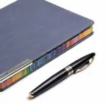 COI Diary Blue UNDATED Notebook- Unique Multipurpose A5 Travel Journal