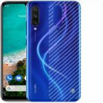 Kite Digital Redmi A3 Back Screen Protective Film Carbon Fiber Skin Transparent Screen Guard Sticker