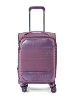 American Tourister Fornax 55 Cms Purple Small Cabin Spinner Trolley Bag