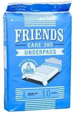 Friends Classic Adult Diapers - 10 Pieces, L