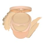 Colors Queen Perfect Look Oil Control Matte Compact Powder| 2 in 1 Compact Powder+ Base Concealer| Long Lasting, Waterproof, Lightweight Compact Powder for Face Makeup (Natural Beige)