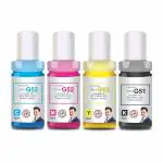 ProDot GT51 GT52 GT 51/52 Inkjet Ink Refill Compatible with HP Deskjet GT5810, 5811, 5820, 5821 Ink Tank AIO 310, 315, 319, 410, 415, 419 Ink Tank Printers (70 ml, C/M/Y/K)
