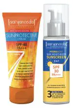 Aryanveda Sunscreen Spf 40 PA+++ UV With Hydra Moisturizer spf 30 For Sunprotective 260g each