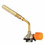 SANAVYA Butane Gas Blow Torch Flamethrower Burner Camping Welding BBQ Tool Brass
