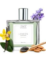 EM5 Perfume For Unisex London Eau De Parfum Strong And Long Lasting Fragrance Amber Warm Spicy Aromatic Gift Or, 50 ml