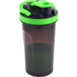 Green Days Plastic Gym Shaker With 3 Compartment - 750 ml (Multicolor)