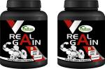 Riffway Real Weight Gain Powder _Weight Gainer with Enzyme Blend, Protein Powder Weight Gainers/Mass Gainers (400 g, No Flavour)