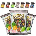 Swad Mixed Candy (Kaccha Aam, Pan, Imli, Cola, Coffee, Orange with Vitamin C), 3 Pack x 50 Toffee