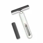 PRIME PICK Portable Mini Mop, Handy Mop, Floor Mop, Floor Wiper, Water Wiping, Dry Wiping, Cleaning Mop, Hand Washable, Floor|Tabletop|Glass Wipes, Floor Protection, One-Handed Operation (Pack of 2)