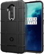 EXCLESIOR Oneplus 7T Pro Black 360 Degree Protection, Solid Grip, Shockproof Back Cover