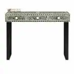 Bone inlay Antique furnniture Handmade Bone inlay floral Console (90x45x76)cm