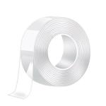 GLORIAL STAR 3 Meter Double Sided Tape - Adhesive Silicone Tape, Heavy Duty, Heat Resistant, Multi-Functional, Removable, Washable, Reusable Anti-Slip Gel Nano Grip Tape