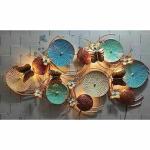 Antaryuga Multicolor01 Metal Master Zara With Led Wall Art, 48 X 5 X 28 cm