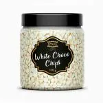 Denali Foods White Choco Chips| Baking| Toppings| Decoration for Cakes, Cookies, Ice Cream, Desserts 150g