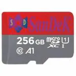 SanDeK 256 GB MicroSD Card Class 10 140 MB's Memory Card