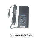 SOLUTIONS-365 LAPTOP ADAPTER CHARGER FOR DELL 90W 4.5*3.0 PIN Dell Inspiron Notebooks:14(1440),14(1464),15(3520),15(1564),15(1545),15(1525)
