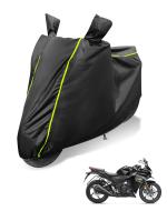 Mockhe 100% Waterproof Bike Cover for Honda CBR 250R Coated, Dustproof UV Protection Custom Fit bike cover-(Black)