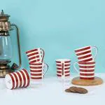 StarAndDaisy Coffee Set of 6| Ceramic Bone China Cup to Gift to Best Friend Ceramic Coffee Mug