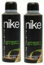NIKE N150 Man Green Storm Deo 200ml Each (Pack of 2) Deodorant Spray - For Men