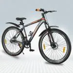 Sheldon Alfa 27.5 Single Speed MTB Cycle with Dual Disc Brake and Front Suspension (Red)