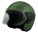 Sage Square Speed (ISI Certified ) Open Face Helmet (Green Matte) (S)