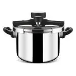 Stahl Triply Stainless Steel Versatil Cooker with Steel and Glass Lid### 9415### 5 L