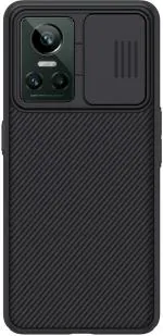 Nillkin Realme GT Neo 3 Black Plastic, Polycarbonate Mobile Back Cover