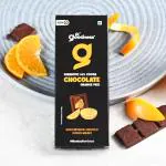 Lil'Goodness Prebiotic Orange peel Dark Chocolate 35g Pack of 8